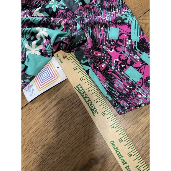 Lularoe Nicole Retro 80's Colorful Stretch Dress Size 2XL  Artsy Skater City NWT - Picture 7 of 13